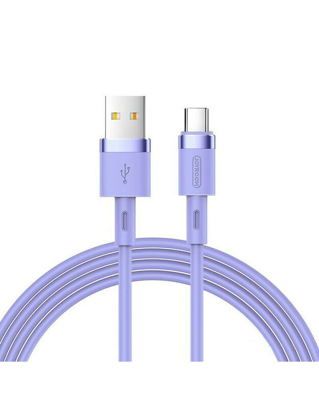 USB kabelis JOYROOM (S-1224N2) type-C (2.4A) 1.2m violetinis