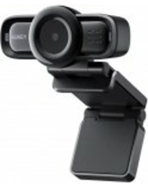 Fusion V6 1080P interneto kamera su mikrofonu USB 2.0, juoda