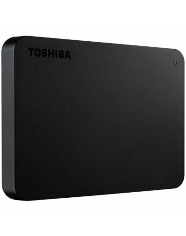 „Toshiba“ išorinio kietojo disko „Canvio“ pagrindai (2,5 "4TB, USB3.0, juodas)