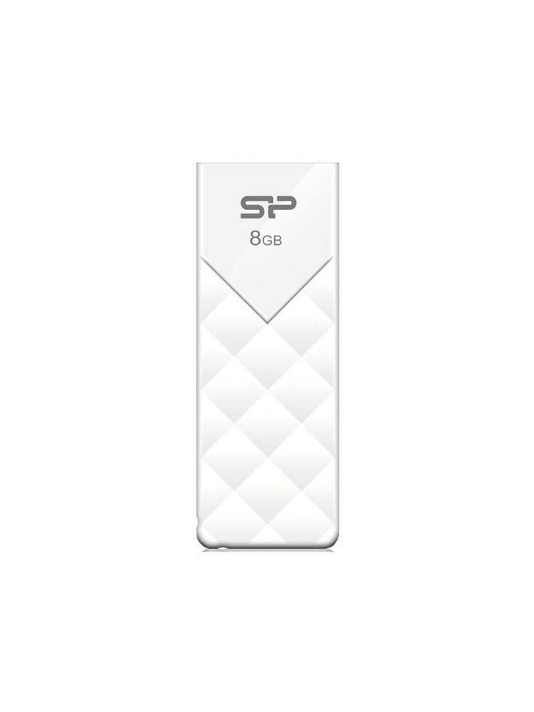 Silicon Power SP008GBUF2U03V1W 8GB USB 2.0 Ultima U03 White USB raktas