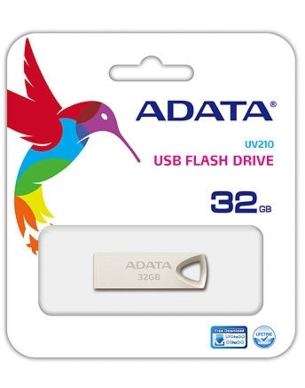 Atmintinė ADATA 32GB USB2.0 UV210 Silver