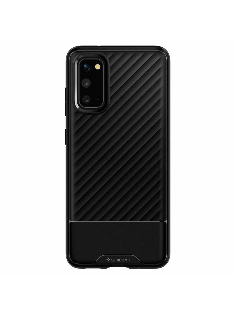 „SPIGEN“ šarvai „SAMSUNG S20“ juodai