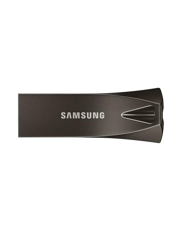 Samsung Pendrive 64GB BAR Plus USB 3.1 Titan Gray (MUF-64BE4/EU) - www.e-navigacijos.lt SAMSUNG PENDRIVE 64GB BAR PLUS USB 3.1 TITAN GRAY (MUF-64BE4/EU)