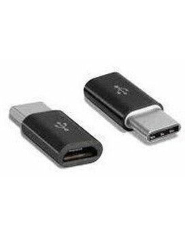 Samsung GH98-41290A Universalus adapteris Micro USB -> USB Type-C, Juoda