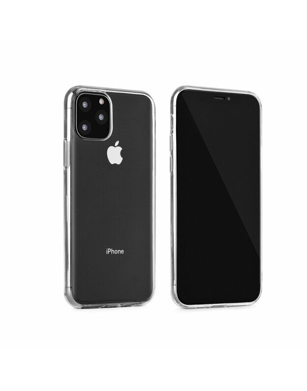 „Ultra Slim“ 0,5 mm galinis dėklas skirtas - OPPO A72 skaidrus