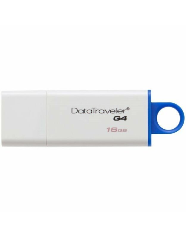 Kingston 16GB USB 3.0 DataTraveler I G4 (White + Blue)