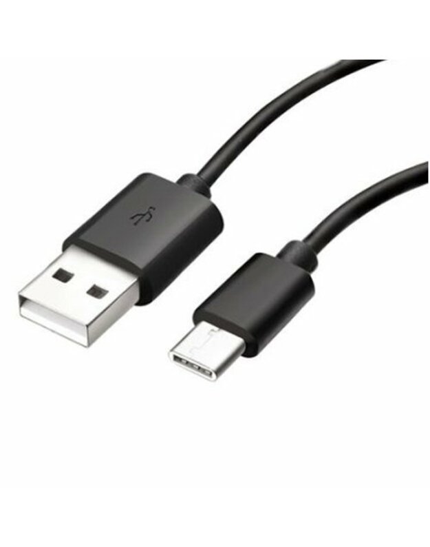 USB laidas FASTCHARGING SAMSUNG S8/S8 PLUS "TYPE-C" (EP-DG950CBE) 1.2M Juodas