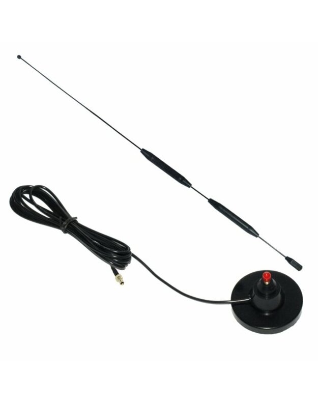 Magnetinė antena 11dBi CRC9 5m