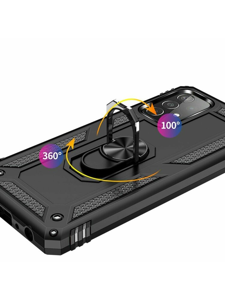 „Nox“ dėklas, skirtas „Samsung Galaxy A52 5G“, juodas