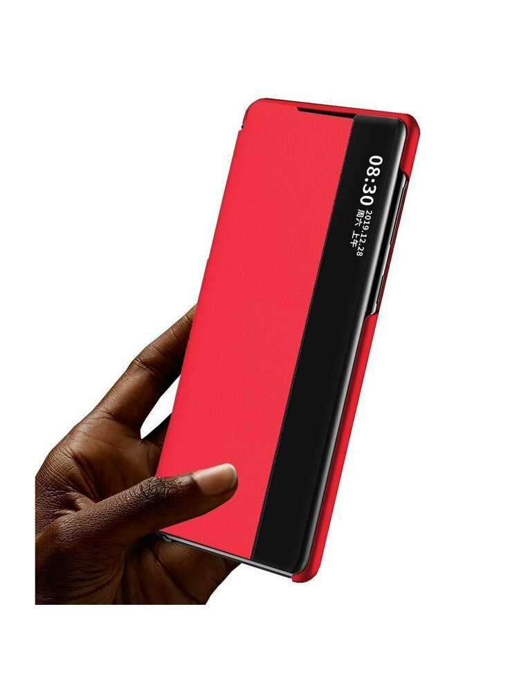 „Xiaomi Redmi Note 10 / 10S“ dėklas iš šono, raudonas