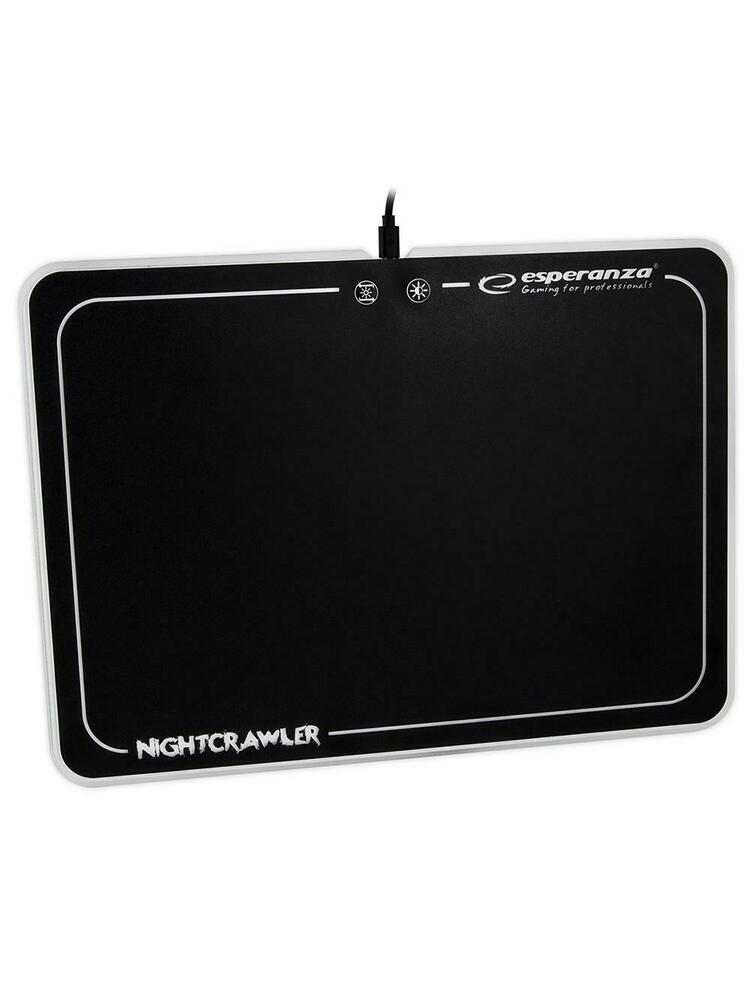 ESPERANZA EGP104 NIGHTCRAWLER - Pelės kilimėlis žaidimams LED USB | 350x255x8mm