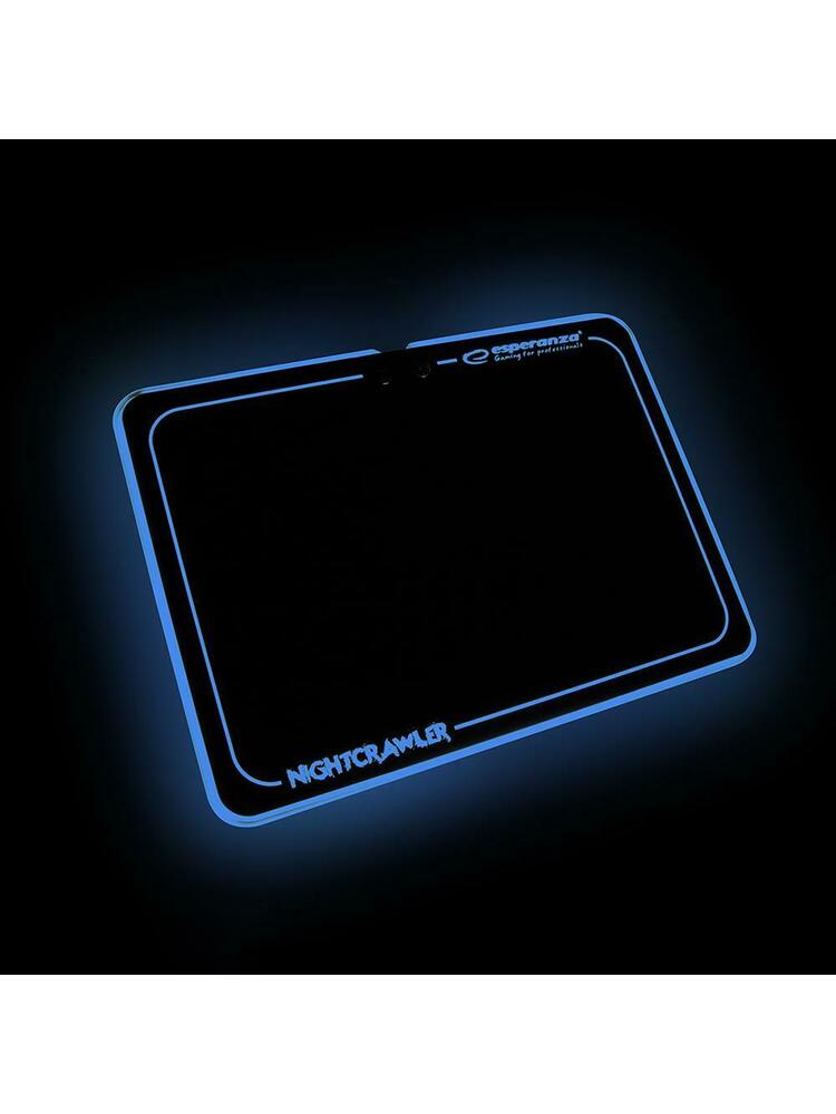 ESPERANZA EGP104 NIGHTCRAWLER - Pelės kilimėlis žaidimams LED USB | 350x255x8mm