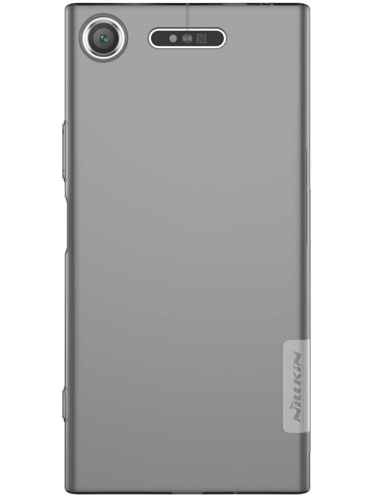 „Nillkin Nature“ kietas dėklas „Sony Xperia XZ1“ - pilkas