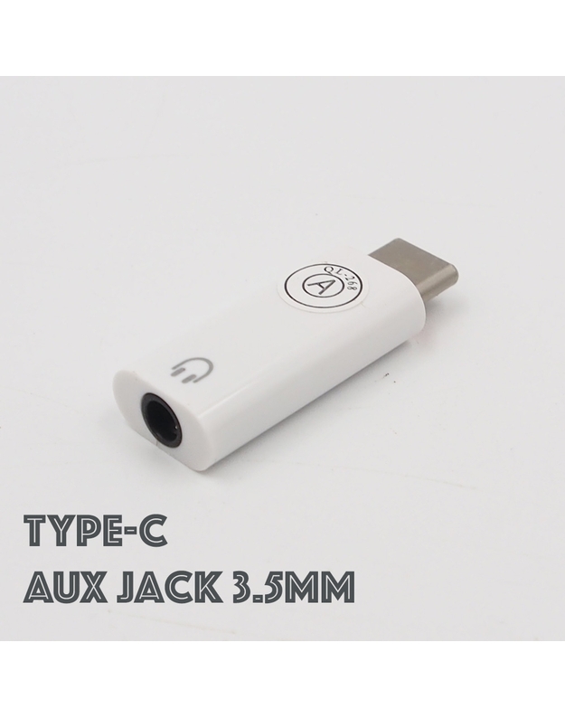 Adapteris Usb Type-C Aux- Jack