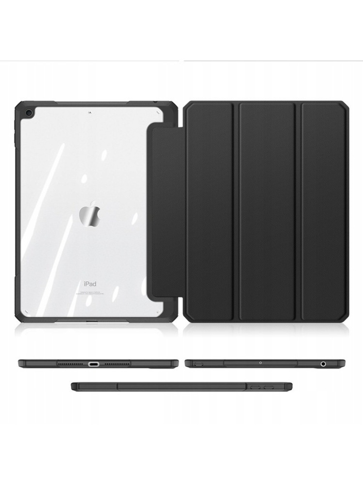 Dux Ducis® Toby Armored Flip Cover apsauginis dėklas su rašiklio laikikliu, skirtas iPad 10.2 