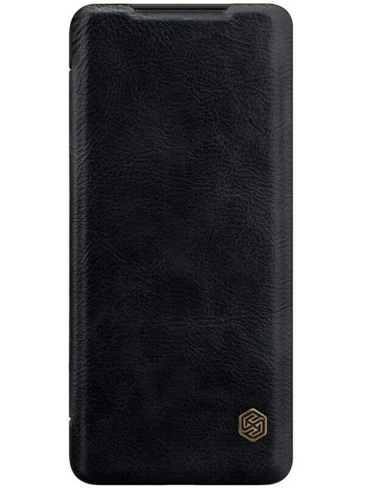 Nillkin Qin knygų dėklas, skirtas Samsung Galaxy S20 Ultra, juodas