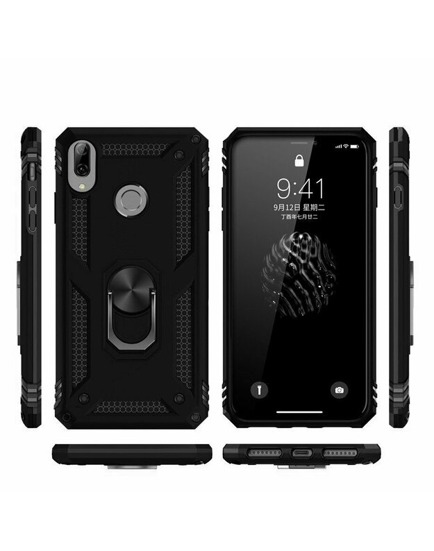 „ERBORD NOX“ dėklas, skirtas „Huawei P20 Lite“ - juodas