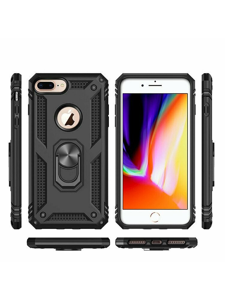 „Etui ERBORD NOX do iPhone 6+ / 6S + / 7+ / 8+ Plus“ - juoda