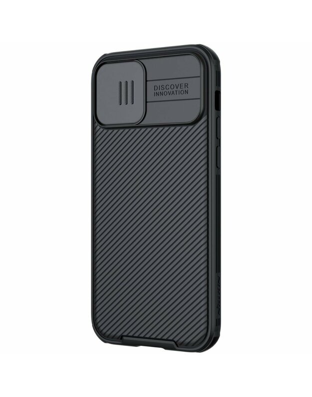 Etui NILLKIN do iPhone 12/12 Pro, „CamShield“ dėklas, juodas