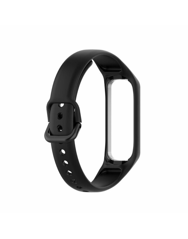 „Samsung Galaxy Fit E SM-R375“ silikoninė juosta - juoda