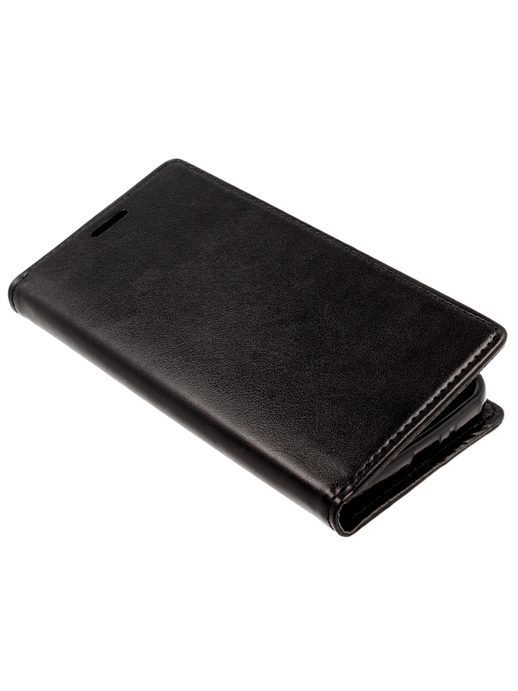 Dėklas „SAMSUNG XCOVER 5“ su „Flap Eco Leather Magnet Book Holster“ juoda