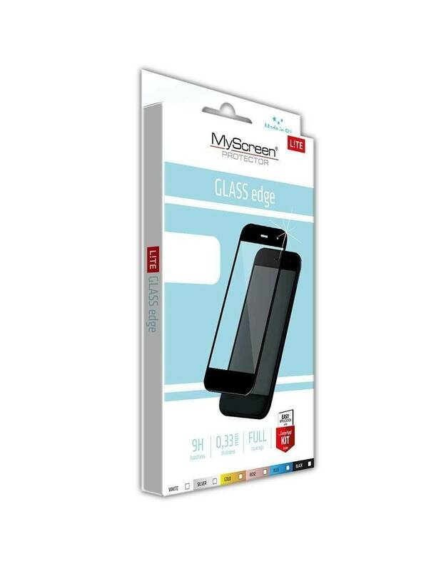 Grūdintas stiklas SAMSUNG GALAXY A32 4G / A31 „MyScreen Lite Edge“ juodas pilnas klijus