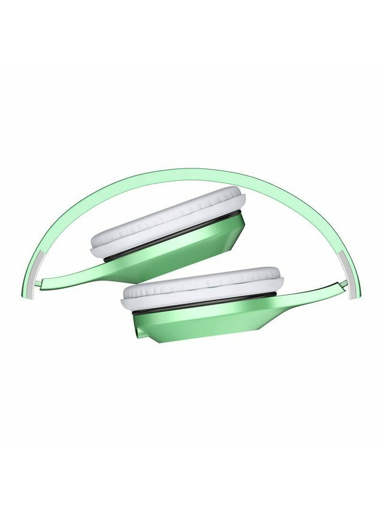 Belaidės ausinės „Bluetooth 5.0“ Universalios „KAKU Bluetooth“ ausinės (KSC-448) žalios