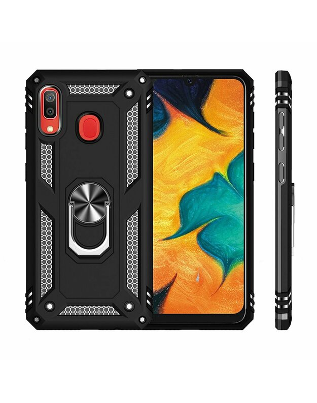 Etui ERBORD NOX do Samsung Galaxy A40 - Black