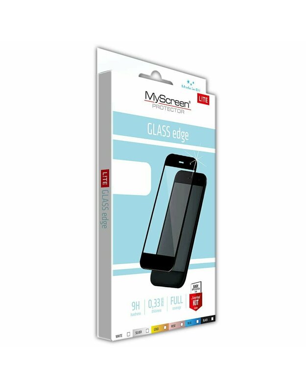 Grūdintas stiklas XIAOMI REDMI 8 / 8A „MyScreen Lite Edge Full Glue“ juodas