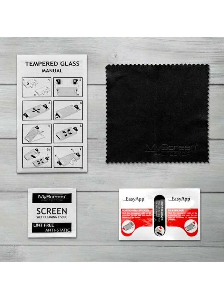 Tempered Glass XIAOMI REDMI NOTE 9 / NOTE 9T 5G MyScreen Lite Edge Full Glue black
