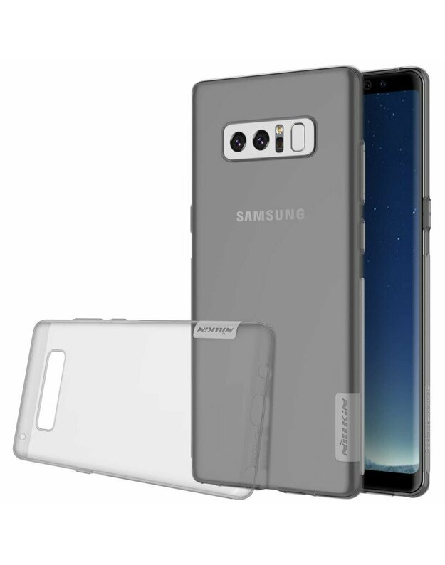 „Nillkin Nature“ TPU dėklas pilkas, skirtas „Samsung Galaxy Note 8 N950“