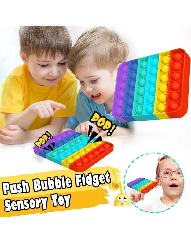 Push Pop Bubble Fidget Žaidimas
