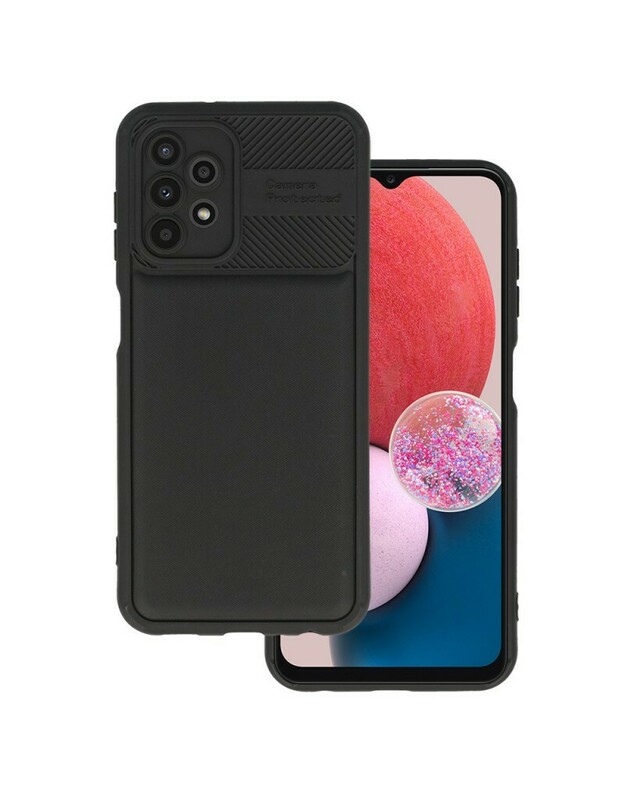 Dėklas Camera Protected Samsung A13 4G A135 juodas