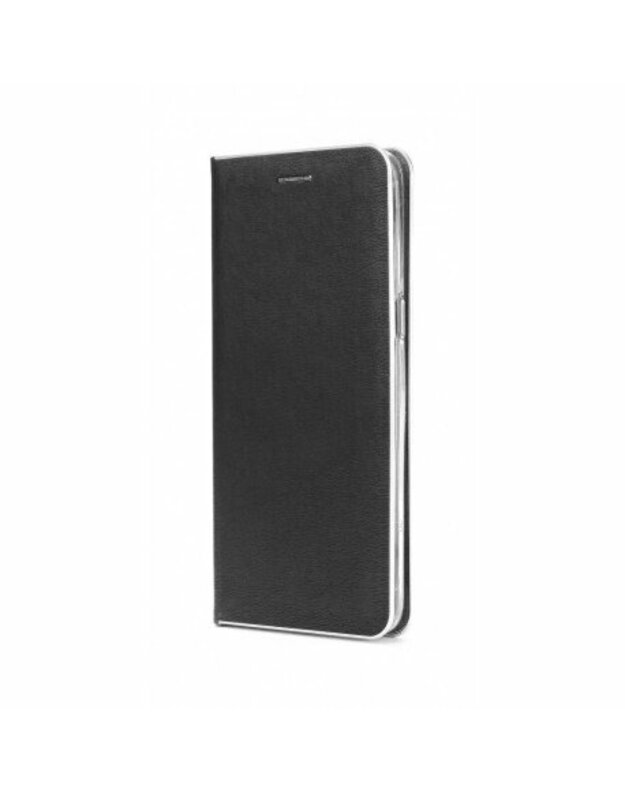 Piniginės dėklas „Luna Book Silver“, skirtas „Samsung Galaxy S20 Black“