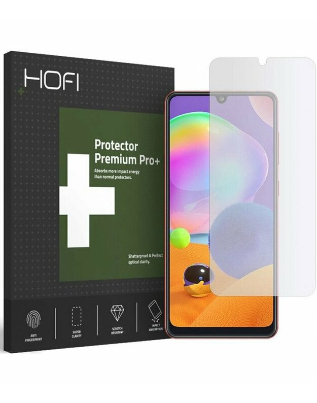 Ekrano apsauga Samsung Galaxy A31 telefonui "HOFI Hybrid Glass"