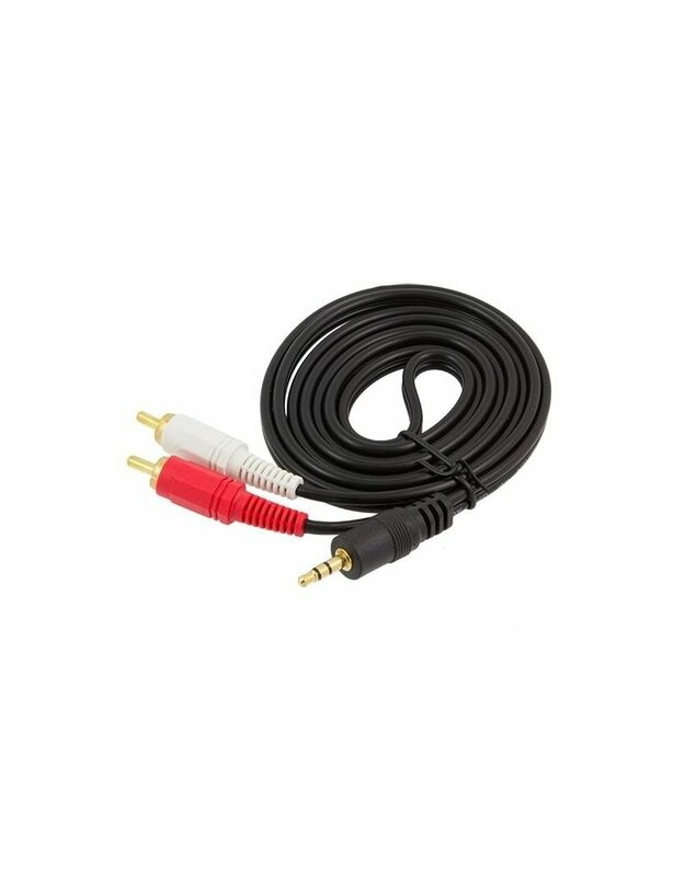 Laidas 3,5mm - 2xRCA CINCH 1,5M