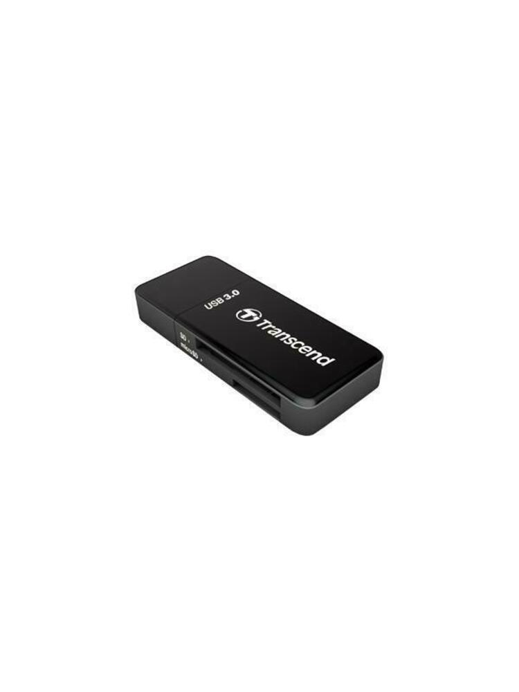 Kortelių skaitytuvas TRANSCEND RDF5 USB 3.0 black