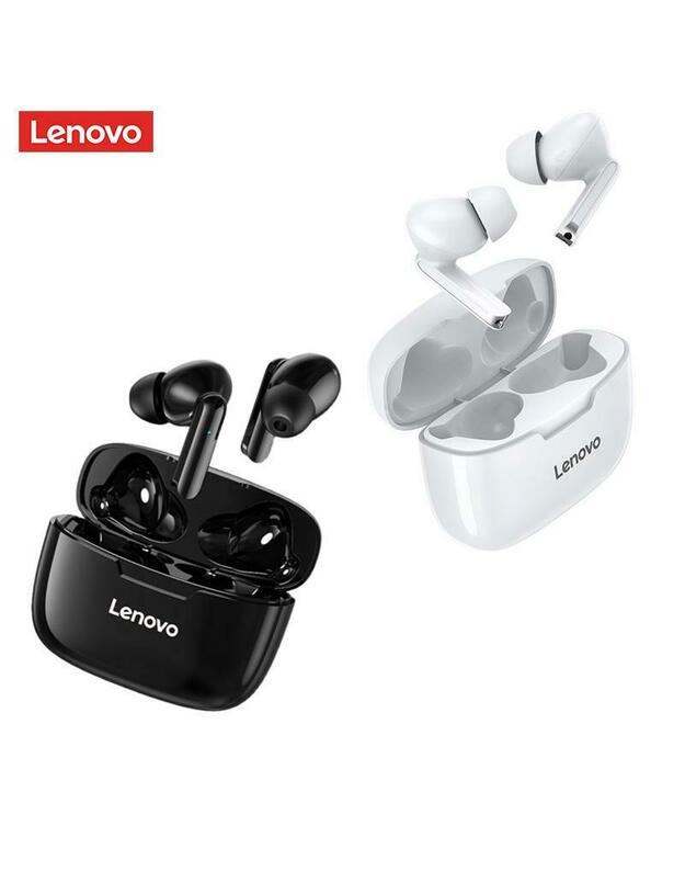 „Lenovo XT90“ belaidės „Bluetooth 5.0“ ausinės „TWS Earbuds“ vandeniui atsparios ausinės „HiFi“ belaidės ausinės