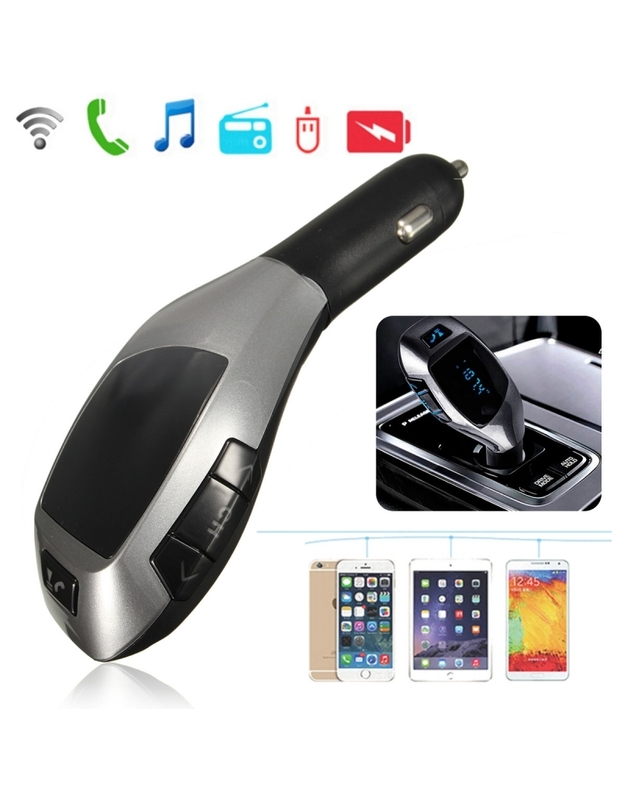 Automobilio FM Moduliatorius X5 Su Bluetooth