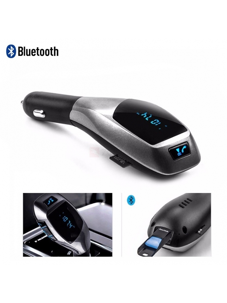 Automobilio FM Moduliatorius X5 Su Bluetooth