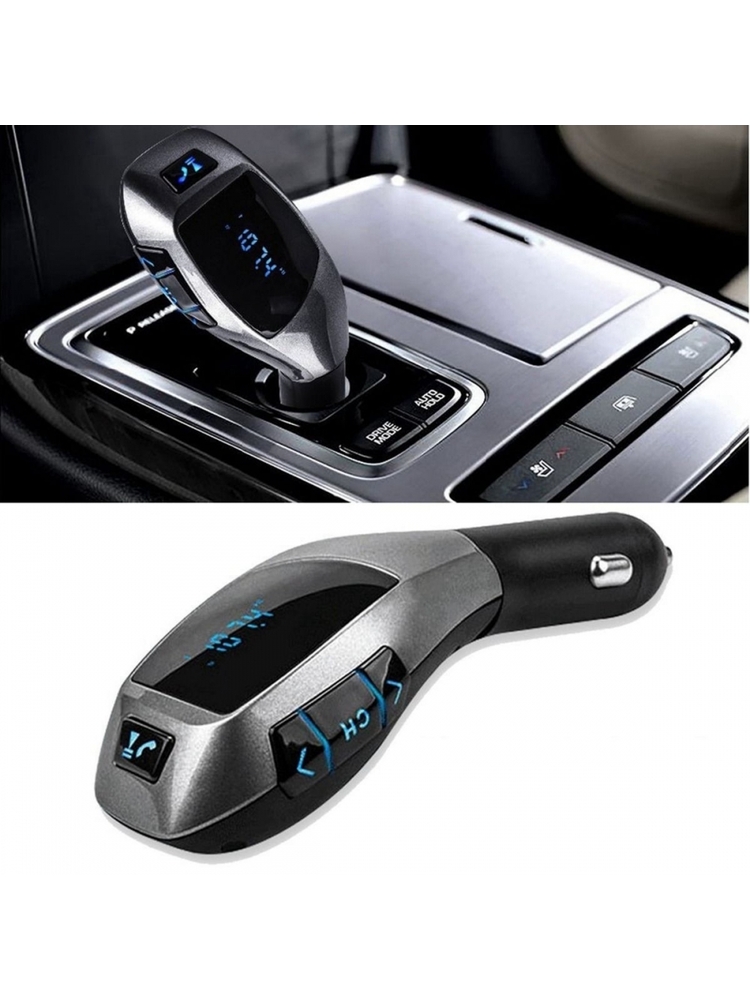 Automobilio FM Moduliatorius X6 Su Bluetooth
