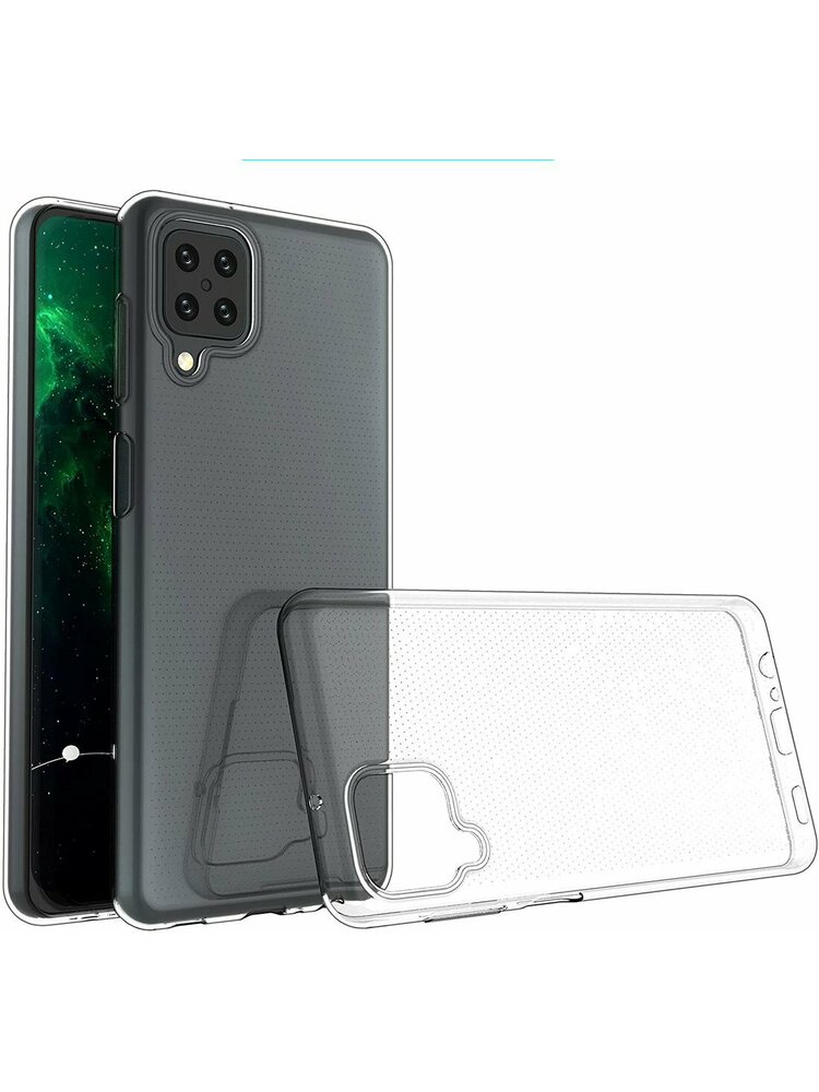 Dėklas „SAMSUNG GALAXY A12“ plonas 2 mm skaidrus dėklas