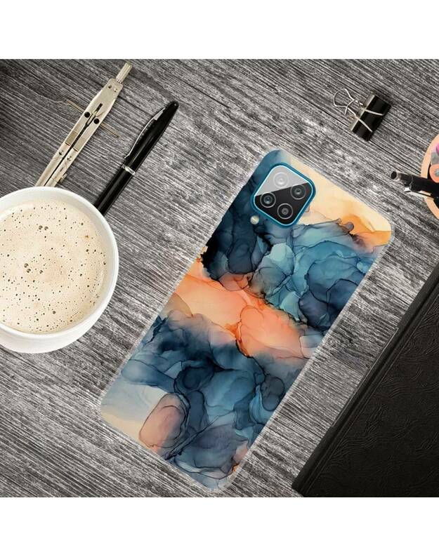 Case SAMSUNG GALAXY A12 Slim Case Art TPU Marble Pattern Style A