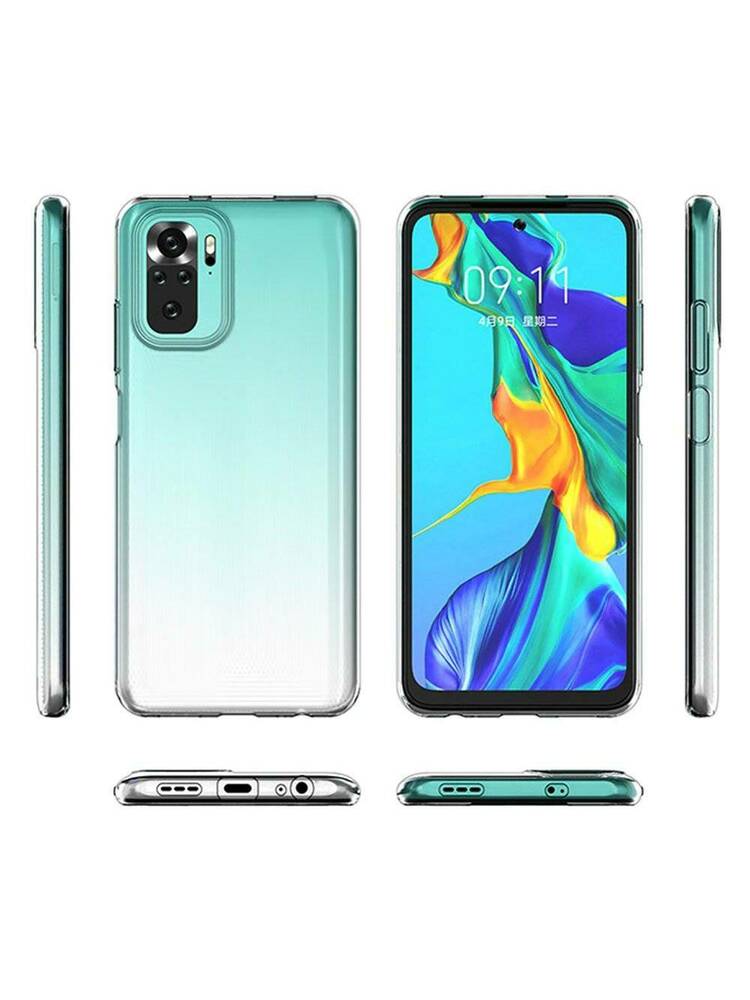 „Case XIAOMI REDMI NOTE 10 PRO“ nugaros gelis skaidrus