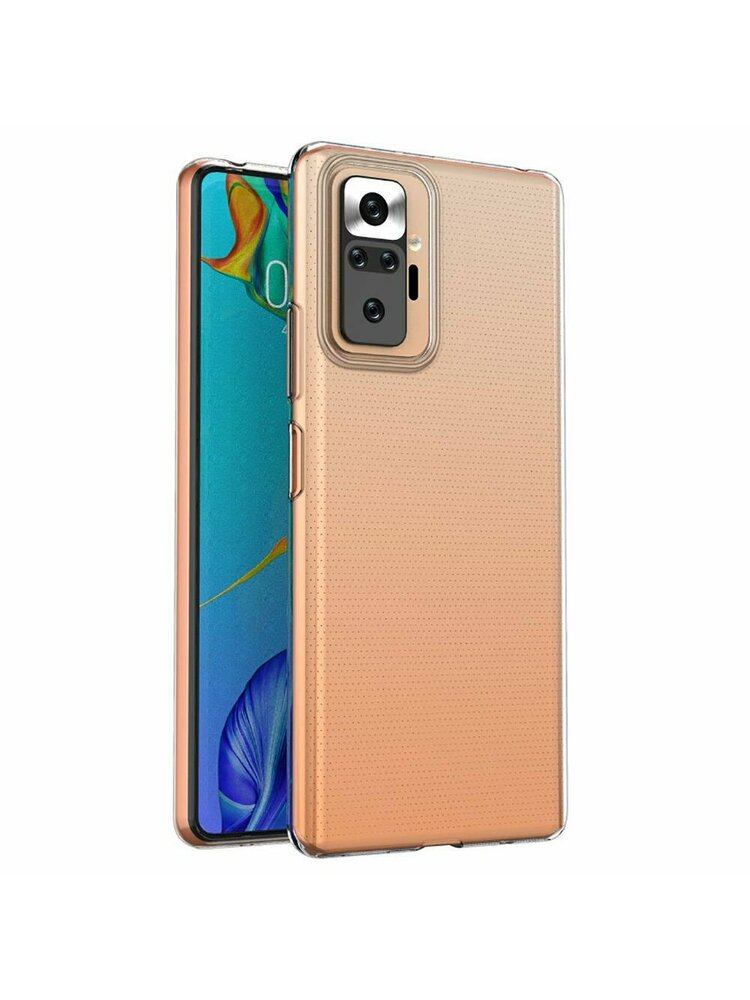 „Case XIAOMI REDMI NOTE 10 PRO“ nugaros gelis skaidrus