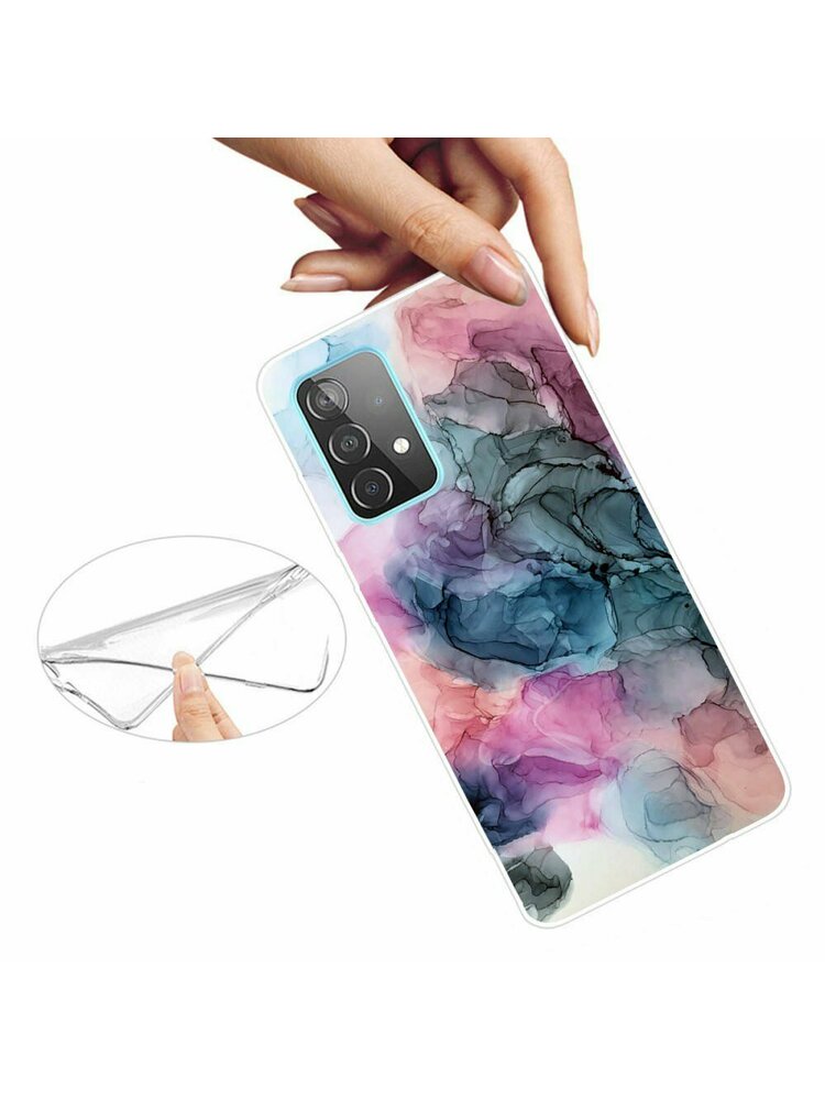 Dėklas „SAMSUNG GALAXY A32 4G“ plonas dėklas „Art TPU Protector“ iš marmurinio modelio 