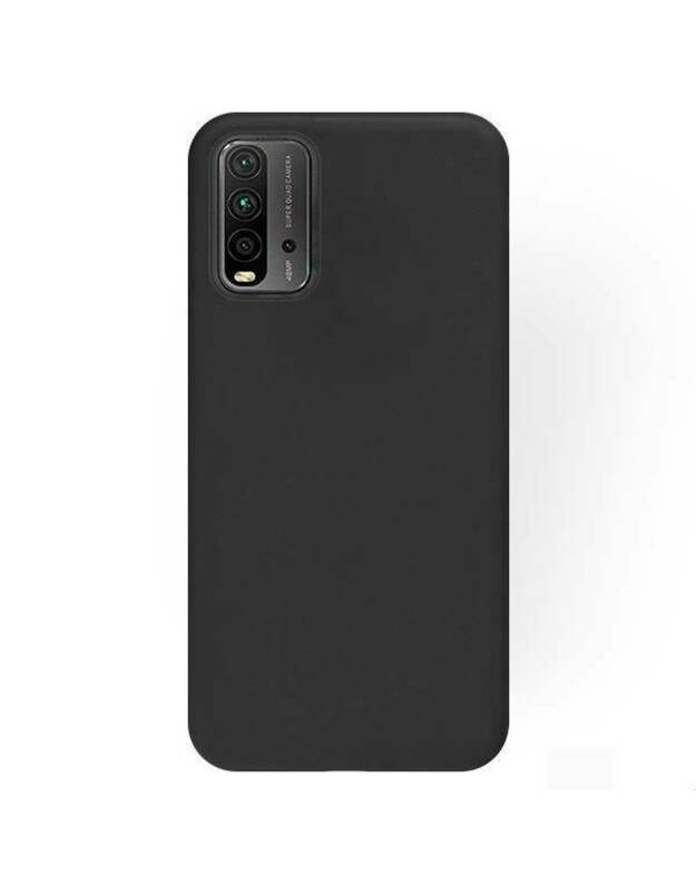 „Case XIAOMI REDMI 9T Back Gel“ matinis juodas