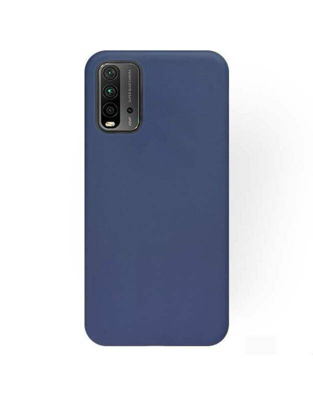 „Case XIAOMI REDMI 9T Back Gel Matt“ tamsiai mėlyna