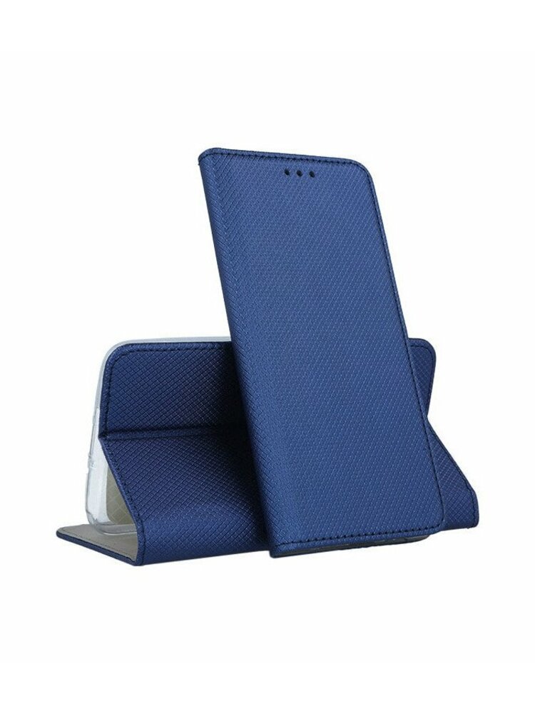 Mėlynas atverčiamas dėklas Samsung Galaxy M31S telefonui "Smart Magnet"