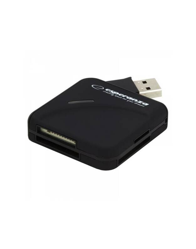 ESPERANZA EA130 - Kortelių skaitytuvas All-in-One USB2.0 